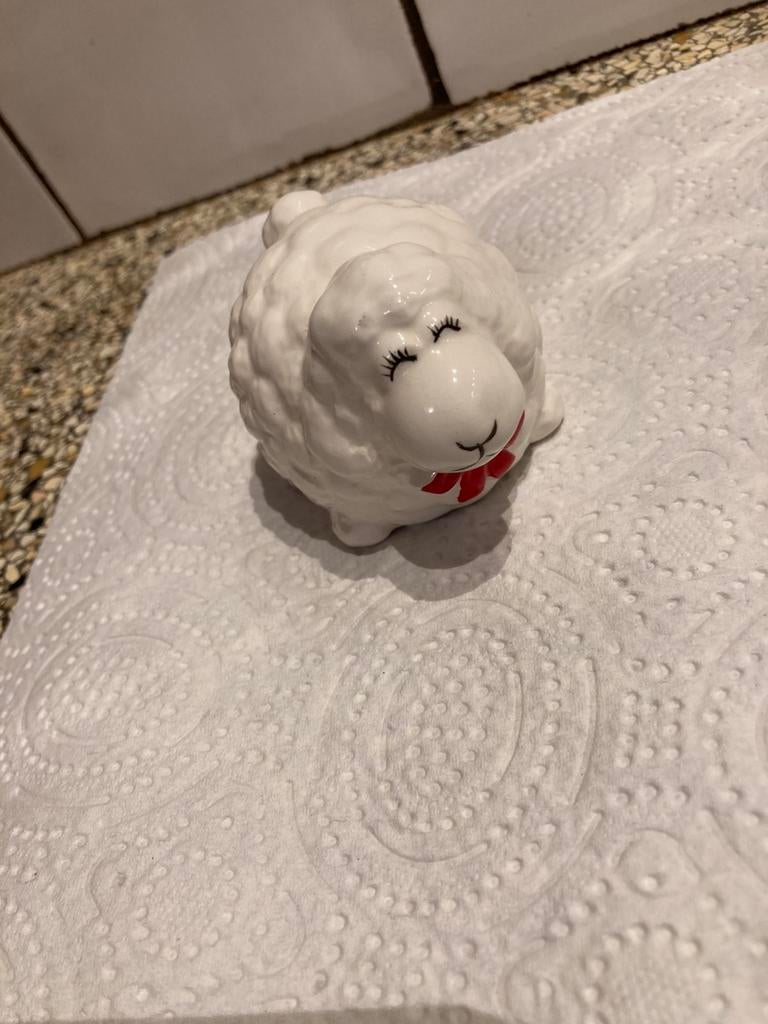 Beeldje schaap, Ophalen of Verzenden, Zo goed als nieuw, Dier