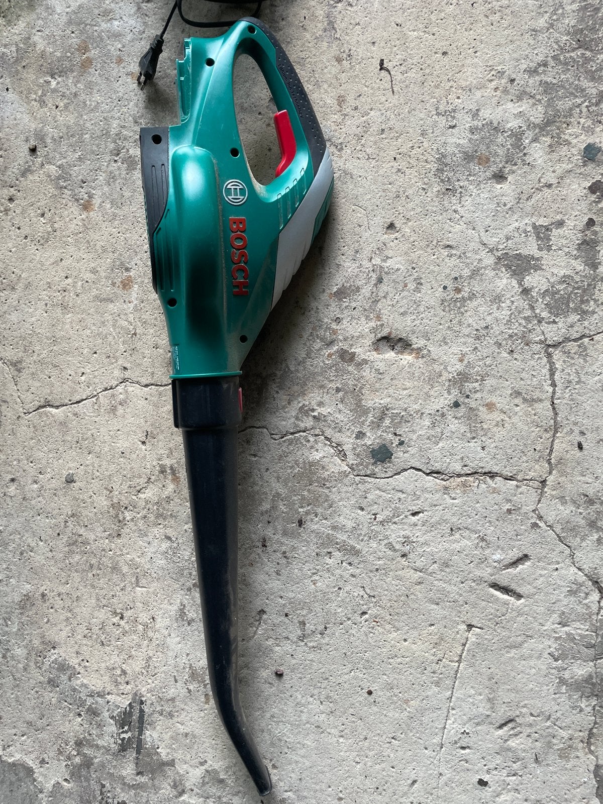 Bosch accu bladblazer incl accu en oplader, Tuin en Terras, Ophalen of Verzenden, Gebruikt, Accu