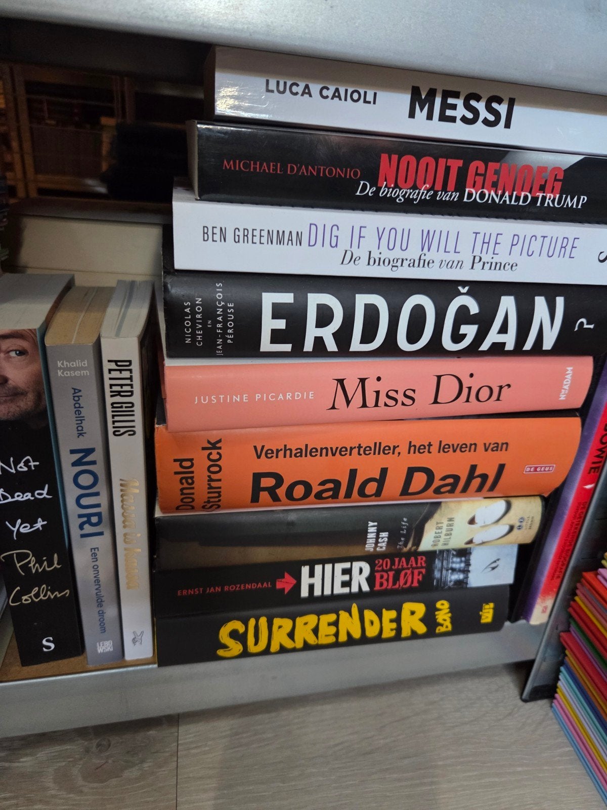 Biografie boeken oa Messi Trump Bono Dahl Erdogan Prince, Boeken, Ophalen of Verzenden, Zo goed als nieuw