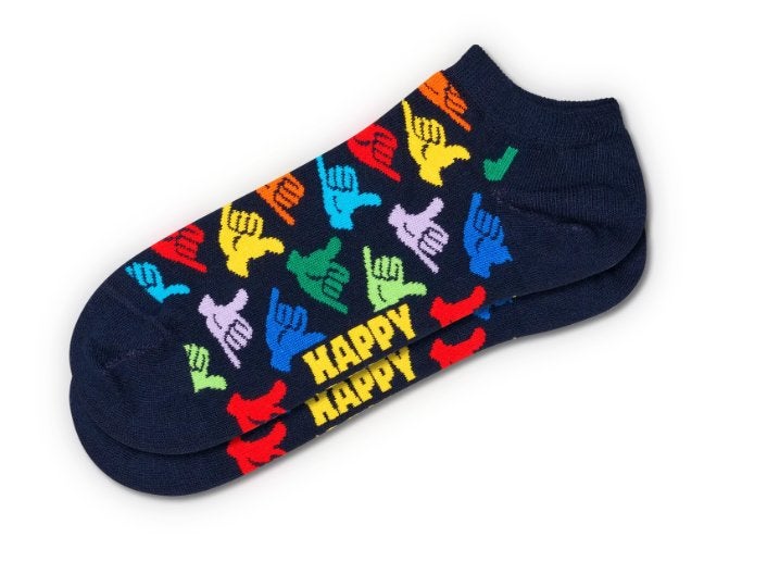 Happy Socks - Hang Loose Low Sock maat 41-46, Overige kleuren, Ophalen of Verzenden, Happy Socks, Nieuw