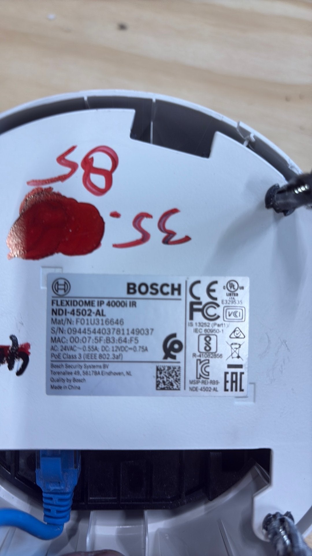 Camera’s Bosch Full HD DINION 4000i 5000i 5100i, Ophalen, Zo goed als nieuw