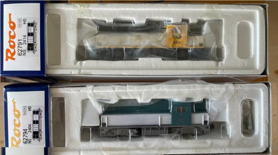 Roco locomotief serie 2400 (NS Diesel), HO Gelijkstroom, Hobby en Vrije tijd, Gebruikt, -, Ophalen of Verzenden, NS