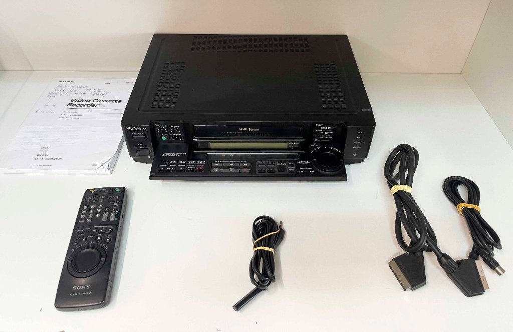 SONY SLV-E1000VC High-End S-VHS  Hi-Fi Videorecorder + ab, N, Ophalen of Verzenden, Sony, VHS-speler of -recorder