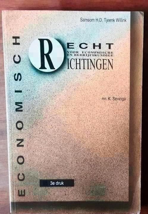 Economisch recht - Mr K Sevinga, Ophalen of Verzenden, Gelezen