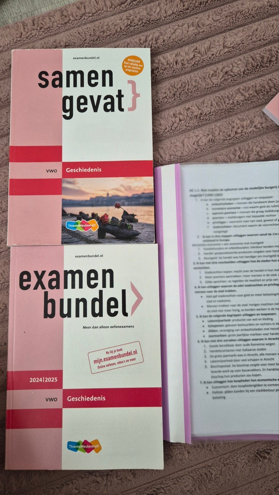 Geschiedenis VWO examenbundel en samengevat, Ophalen of Verzenden, Zo goed als nieuw, VWO, Geschiedenis