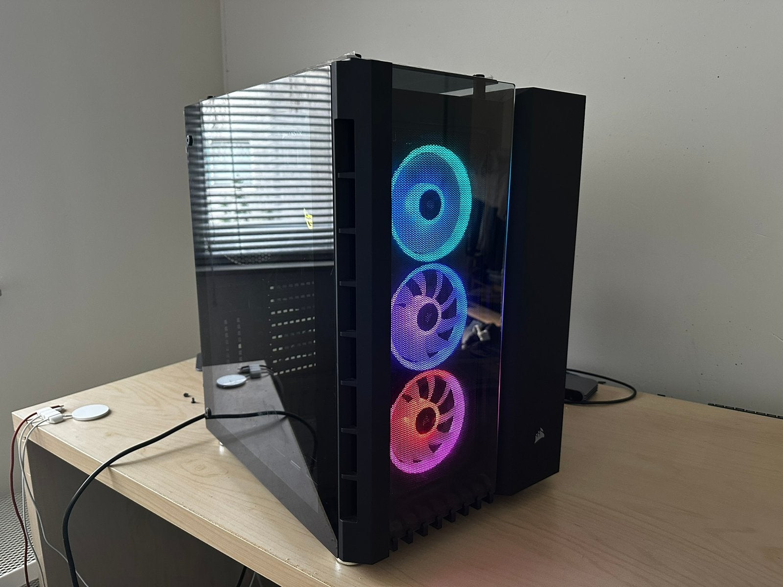 Corsair Crystal Series 680X RGB – pc behuizing, Computers en Software, Ophalen, Zo goed als nieuw