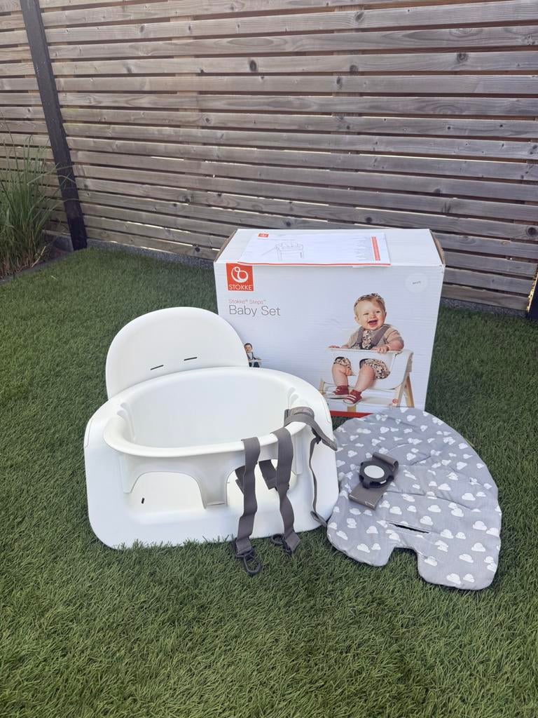 Stokke Steps Baby Set - in originele verpakking, Kinderen en Baby's, Kinderstoelen, Ophalen of Verzenden, Zo goed als nieuw, Meegroeistoel