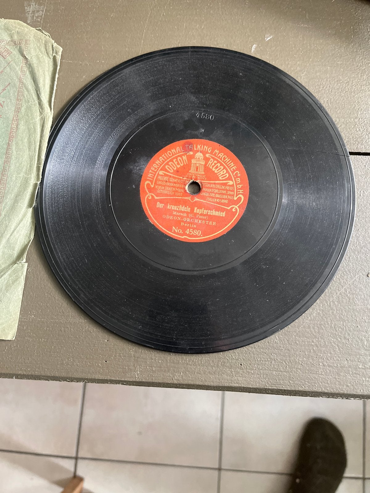 Odeon Record 4580/4582 - Der Kreuzfidele Kupferschmied, LP, Gebruikt, 10 inch, Overige genres