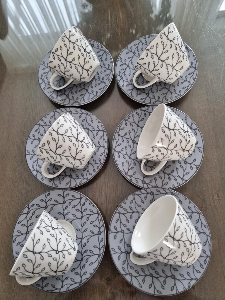 Villeroy en boch Flora kop en schotels, Ophalen of Verzenden, One size fits all