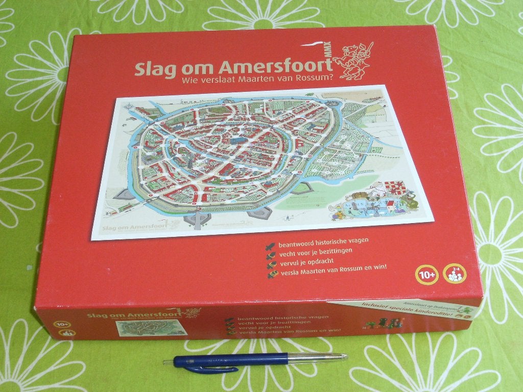 Slag om Amersfoort - Wie verslaat Maarten van Rossem?, Hobby en Vrije tijd, Een of twee spelers, Ophalen of Verzenden, Zo goed als nieuw