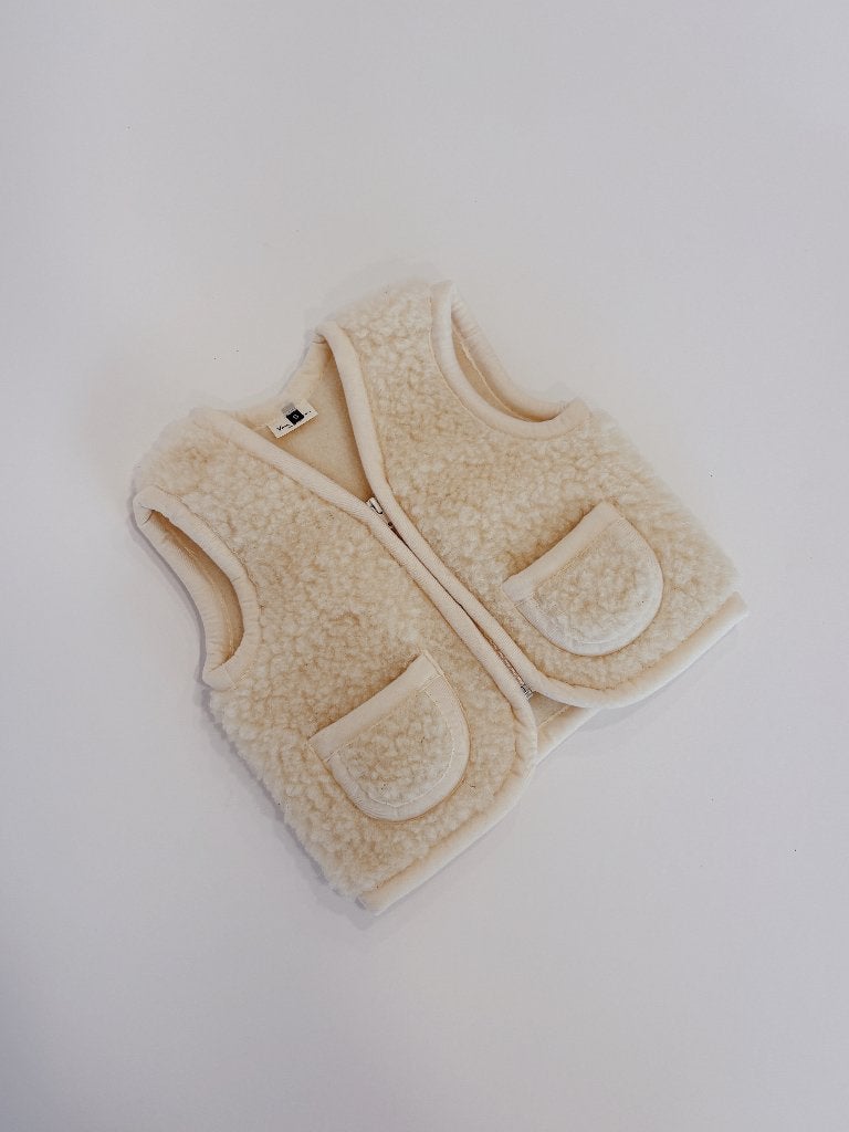 KINDER BODYWARMER LAMSVACHT | VAN BUREN BOLSWARD (NIEUW), -, -, Nieuw, Ophalen of Verzenden