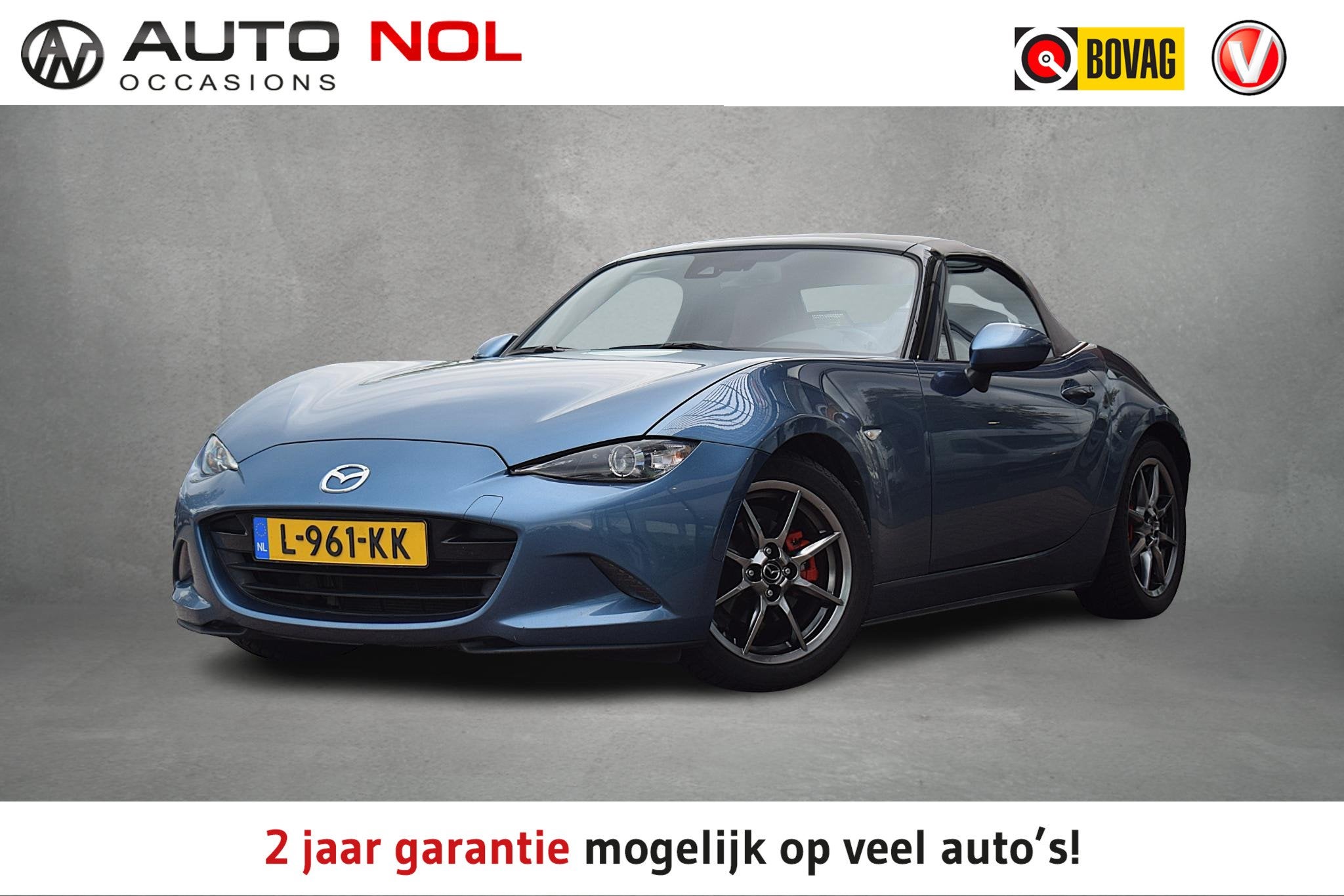 Mazda MX-5 1.5 SkyActiv-G 132 Ginzan | Zeer Zeldzaam! | Spor, Keurmerk '100% Onderhouden', Achterwielaandrijving, Euro 6, 4 cilinders