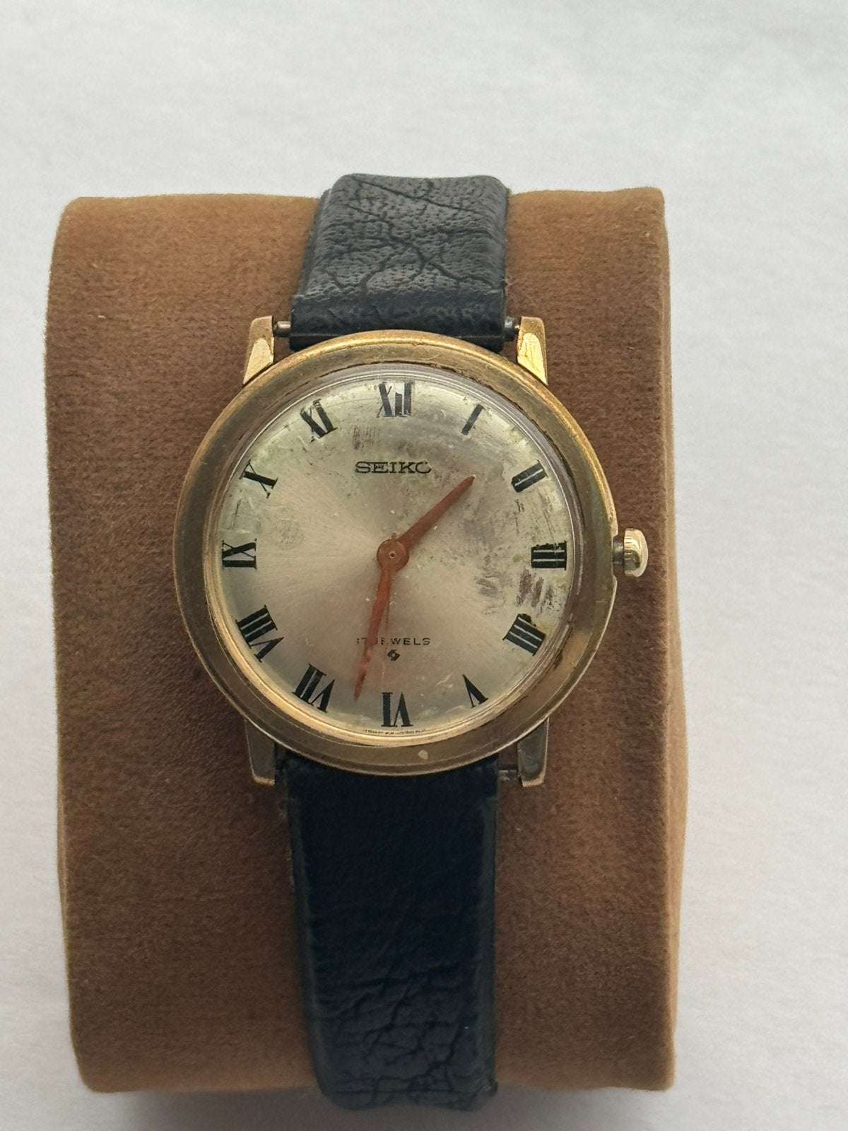 Vintage Seiko17Jewels–Caliber66A–Mechanisch Zie beschrijving, Ophalen of Verzenden, Staal, Seiko, 1960 of later