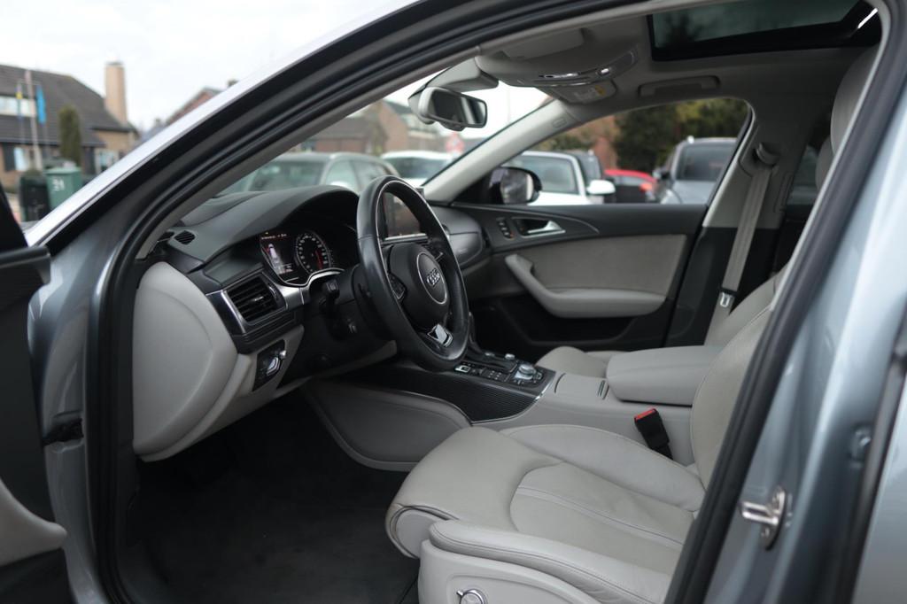 Audi A6 Avant 3.0 TFSI Quattro|V6|HeadUp|Matrix|Pano|20 Inch, Auto's, Audi, Gebruikt, 2995 cc, 1790 kg, Leder