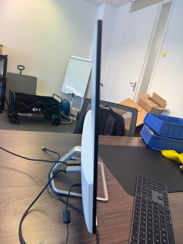 HP 27fw Monitor – 27 inch Full HD – HDMI – Modern Design, Ophalen of Verzenden, Zo goed als nieuw, Full HD, HDMI