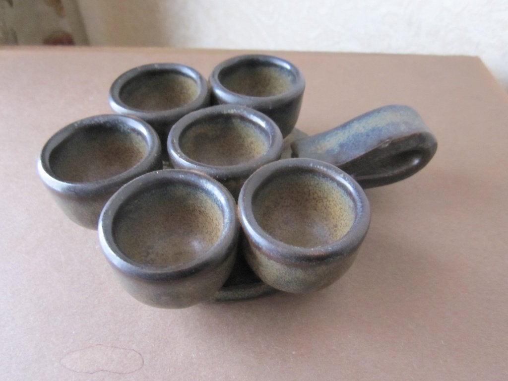 Vintage cassolette escargots - slakkenschaal -, Overige typen, Verzenden, Zo goed als nieuw, Steen/keramiek