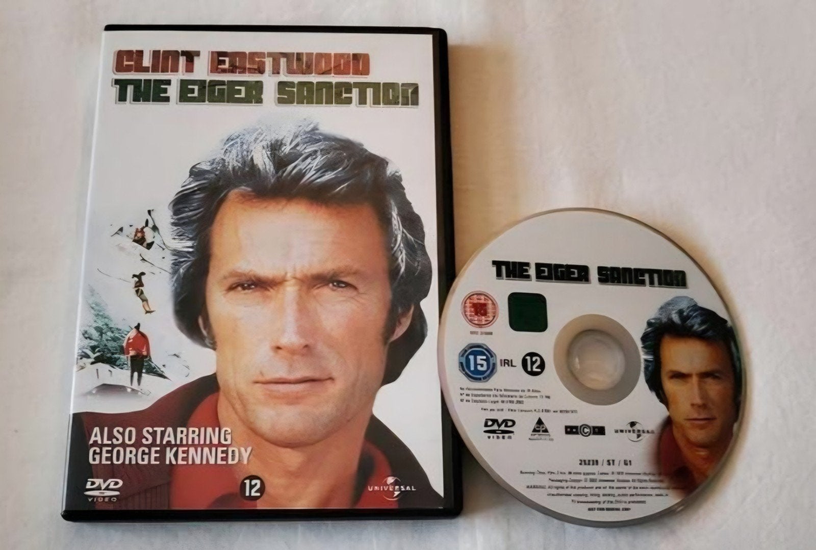 Clint Eastwood The Eiger Sanction Dvd Classic, Vanaf 16 jaar, Ophalen of Verzenden, Zo goed als nieuw, Actie en Avontuur