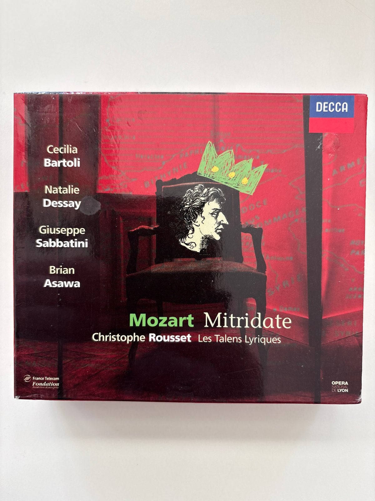Mozart Mitridate - Decca 3CD Boxset - Klassieke Opera, Boxset, Verzenden, Mozart, Opera of Operette