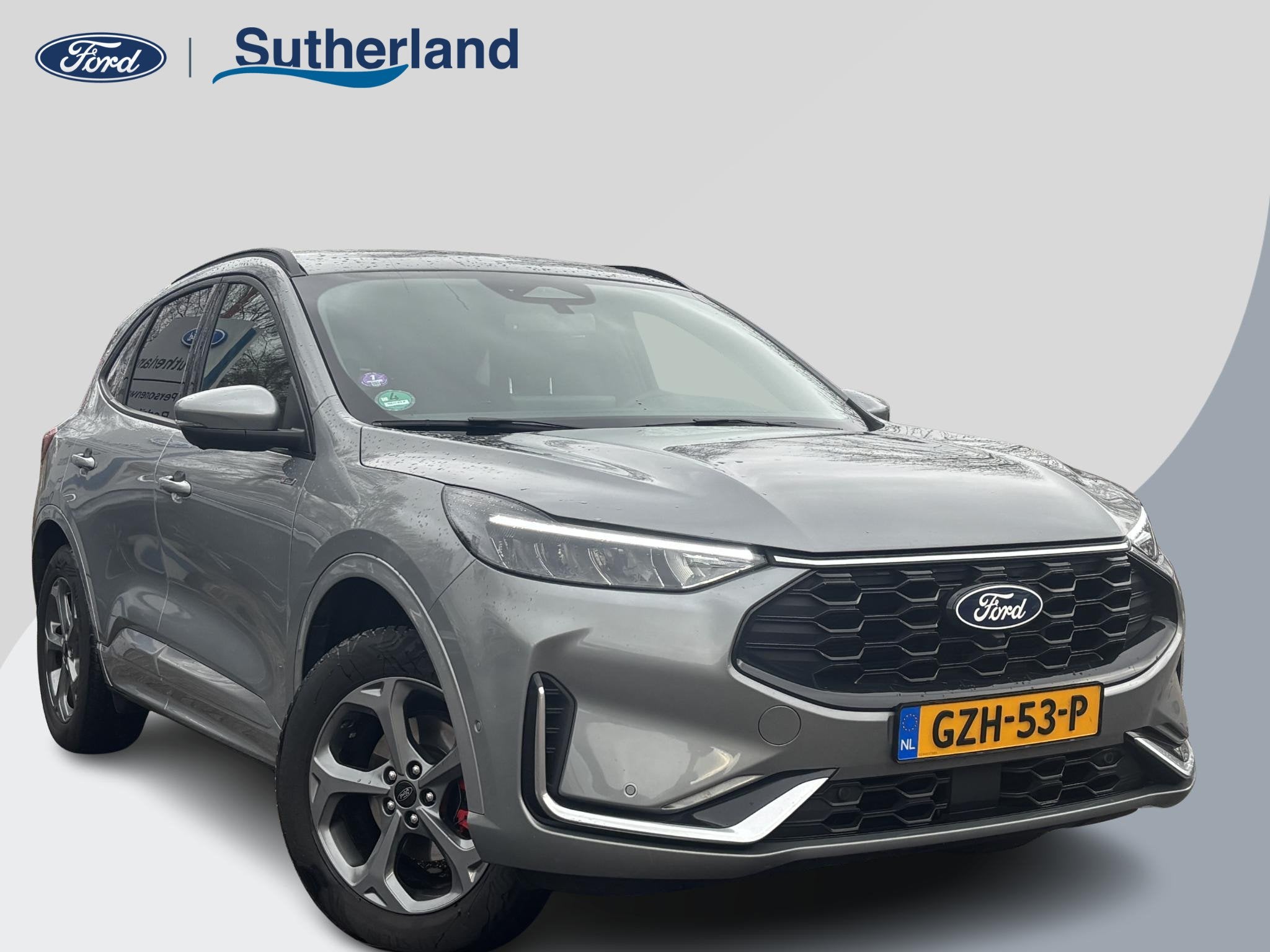 Ford Kuga 2.5 PHEV ST-Line X | SCI | 243pk Adaptieve Cruise, Auto's, Ford, 14 kWh, Gebruikt, Euro 6, Leder en Stof