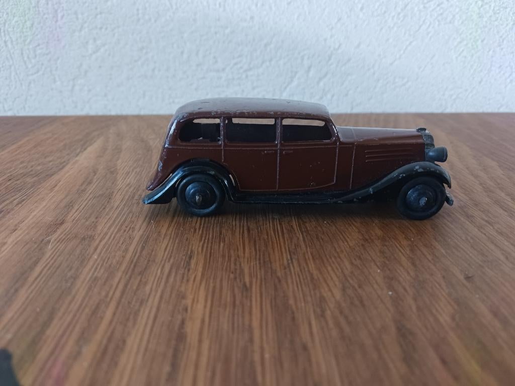 Dinky Vauxhall nr. 30d met open chassis, Ophalen of Verzenden, Gebruikt, Auto, Dinky Toys
