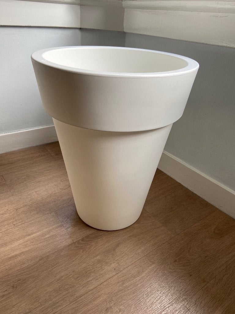 Elho Pure Round High (45 doorsnee, 56 hoog), Ophalen, Kunststof, 40 cm of meer, Rond