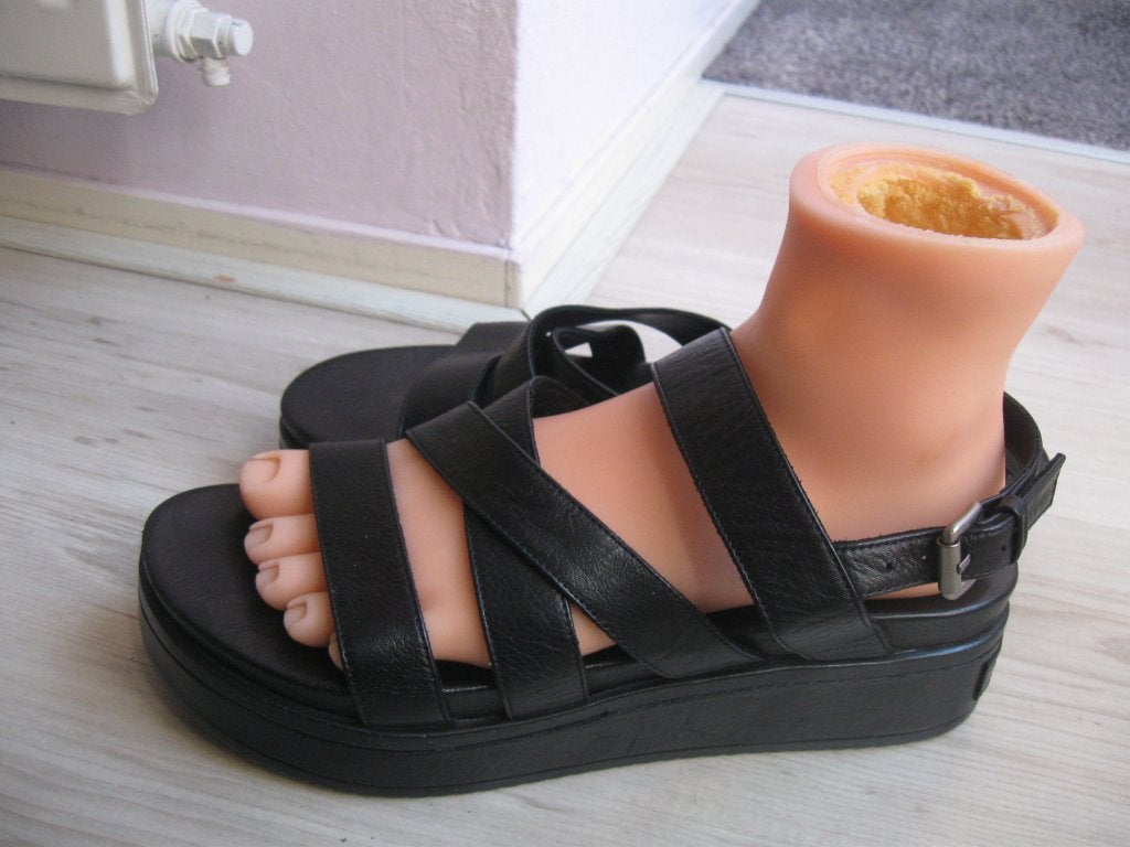 SHABBIES zwarte sandalen maat 41 als nieuw, Kleding | Dames, Shabbies, Zwart, Zo goed als nieuw, Sandalen of Muiltjes