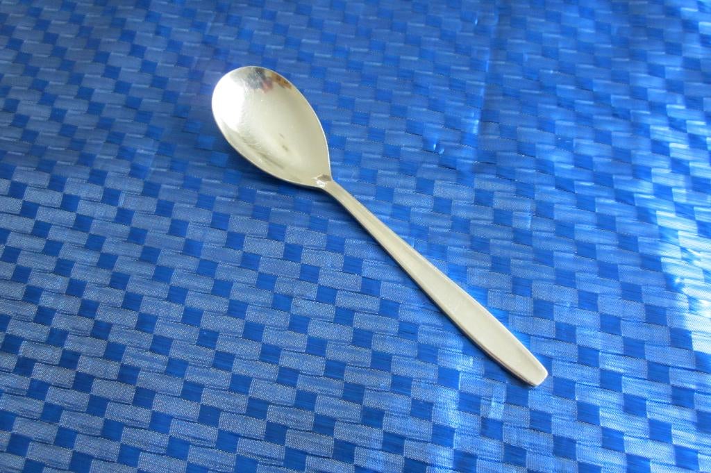 1 compotelepel. 15cm Gero Zilmeta quickstep 522 heft mat, Gebruikt, Ophalen of Verzenden, Rvs of Chroom, Vaatwasserbestendig