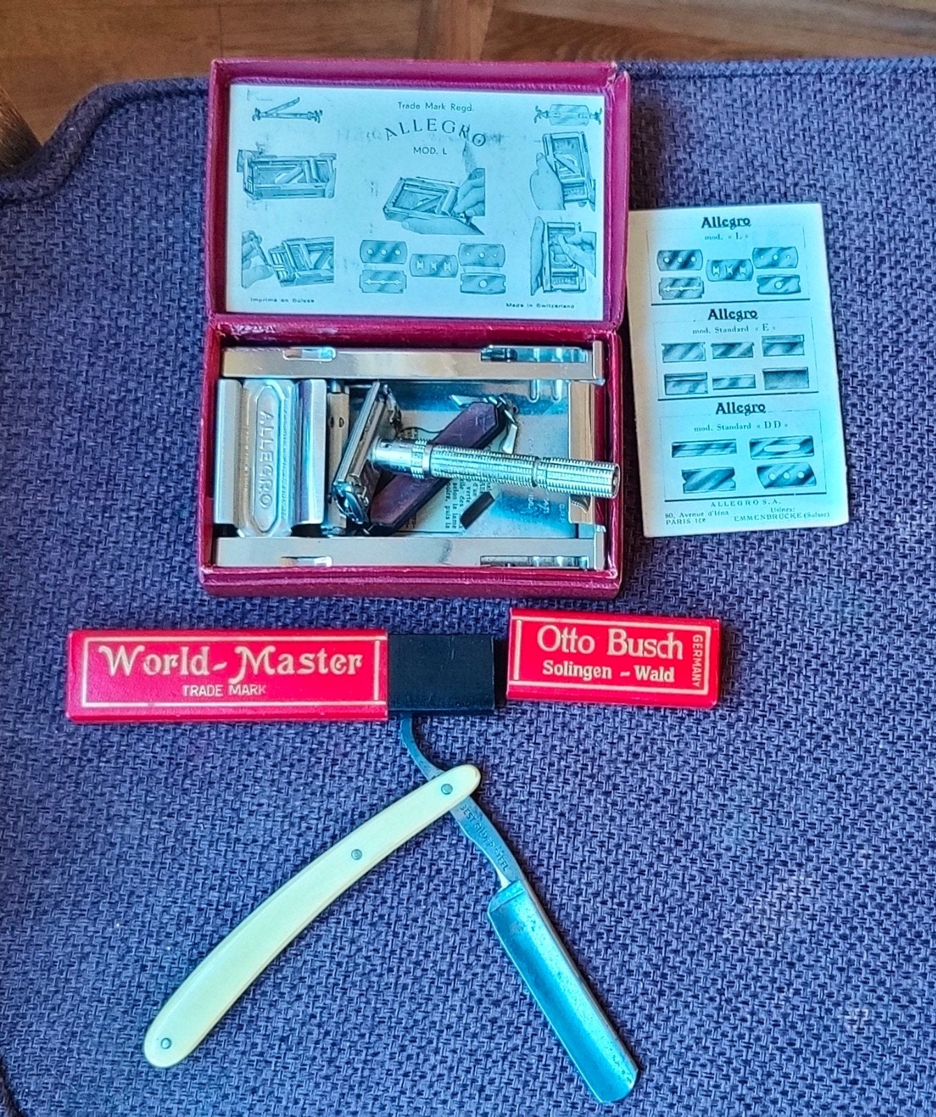 Vintage Scheerset: Allegro Scheerapparaa & Otto Busch Scheer, Ophalen of Verzenden, Gebruikt, Overige typen