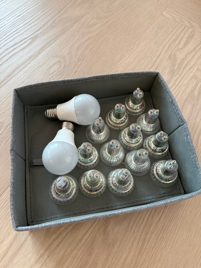 13 GU10 lampen en 2 E27 lamp, Huis en Inrichting, Ophalen, Led-lamp, Gebruikt, GU10