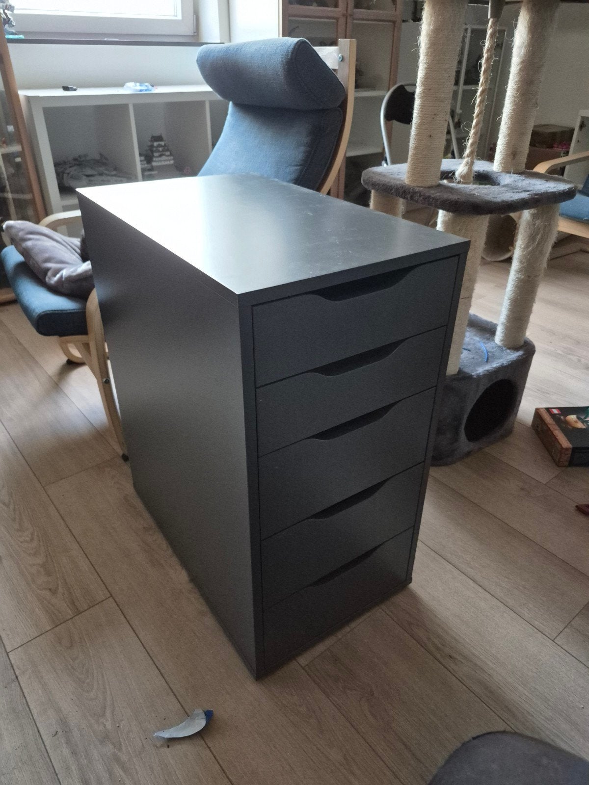 Ikea Alex ladekast, Ophalen, Minder dan 50 cm, Gebruikt, Overige materialen