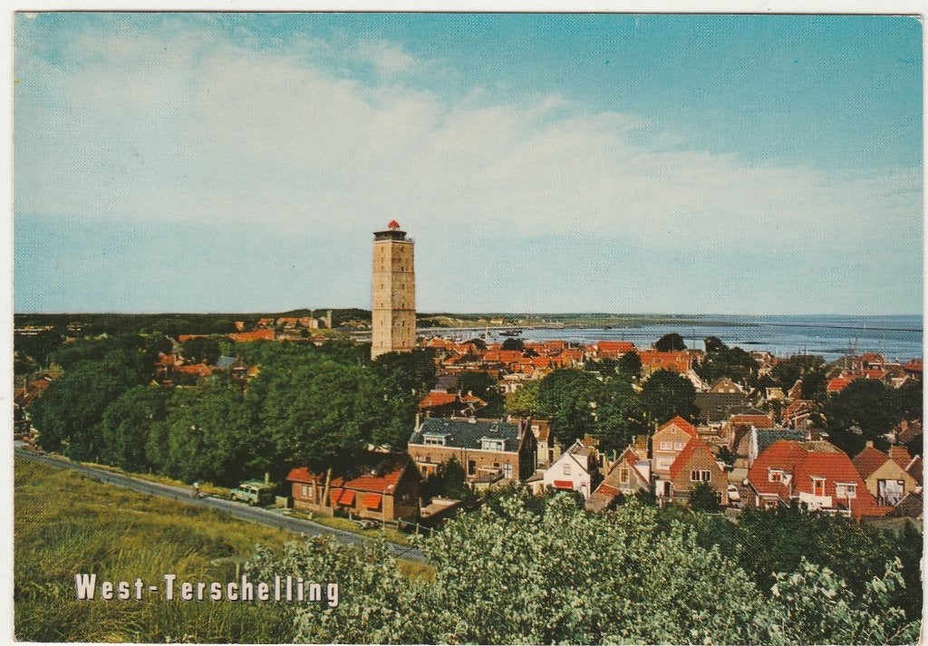 WEST TERSCHELLING Panorama, Verzenden, 1980 tot heden, Gelopen, Waddeneilanden