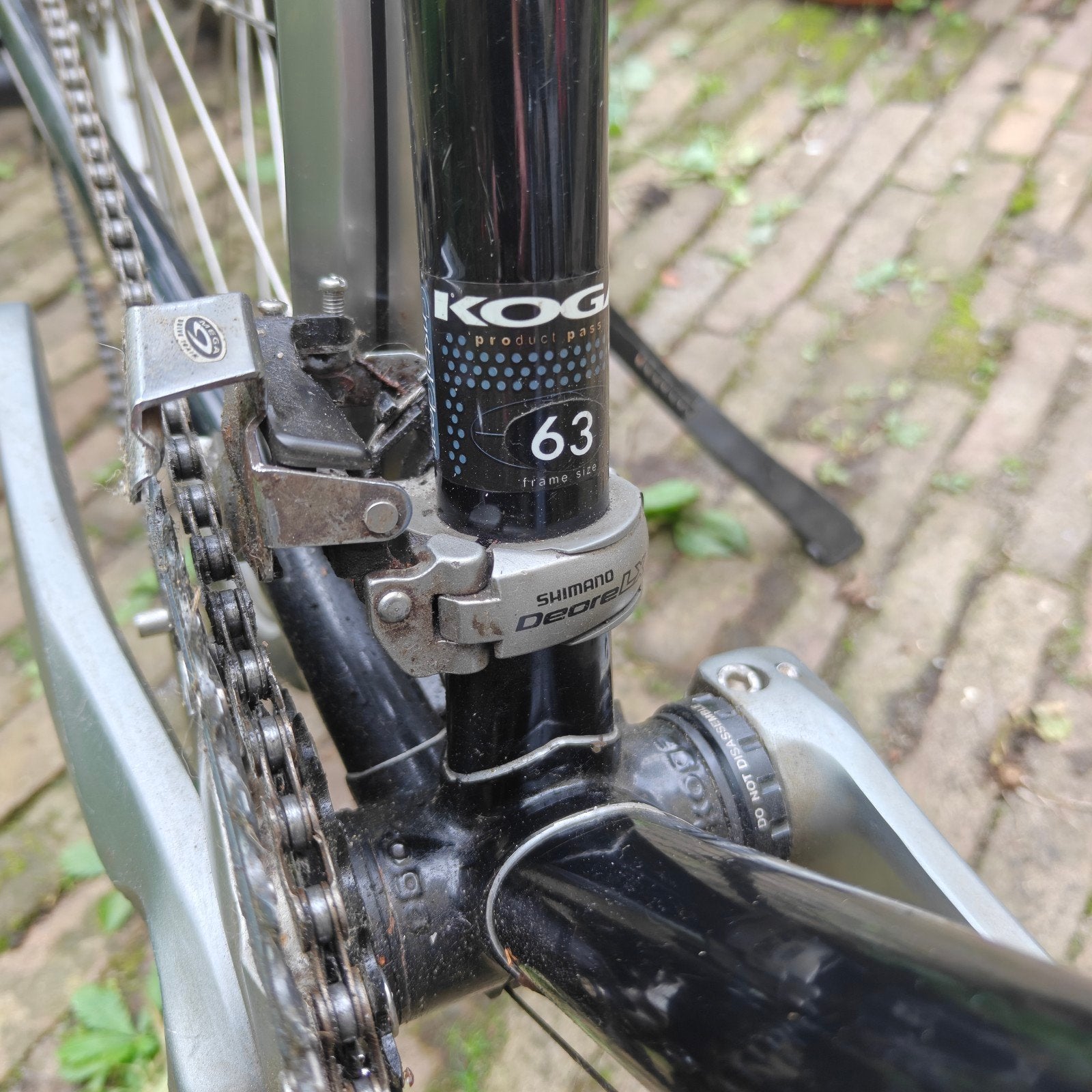 Koga Randonneur Toerfiets - Frame 63 cm, Fietsen en Brommers, Gebruikt, Velgrem, Versnellingen, 61 tot 65 cm