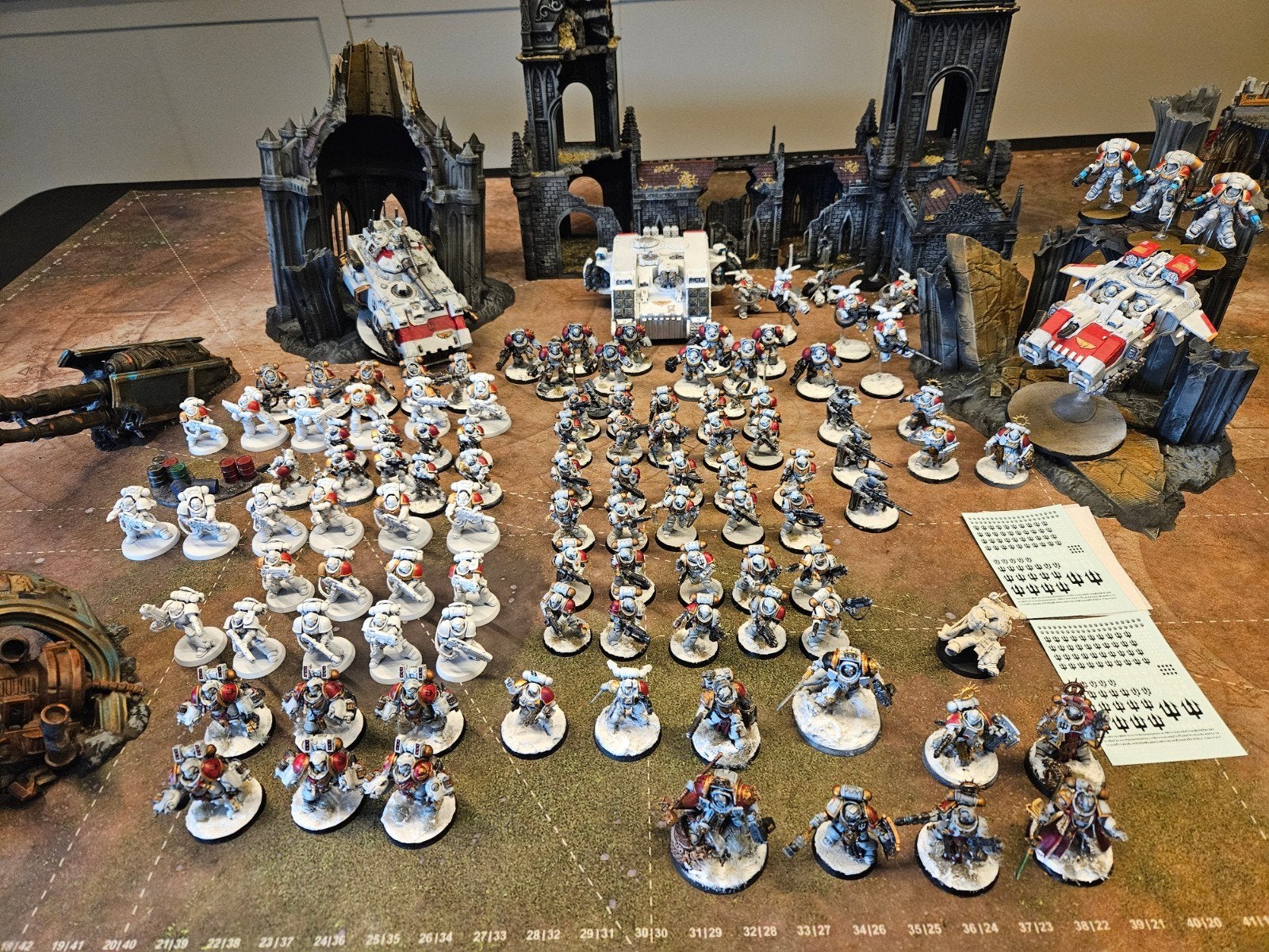 Groot Space Marine Leger - Warhammer 40k 3500 punten, Ophalen of Verzenden, Geverfd