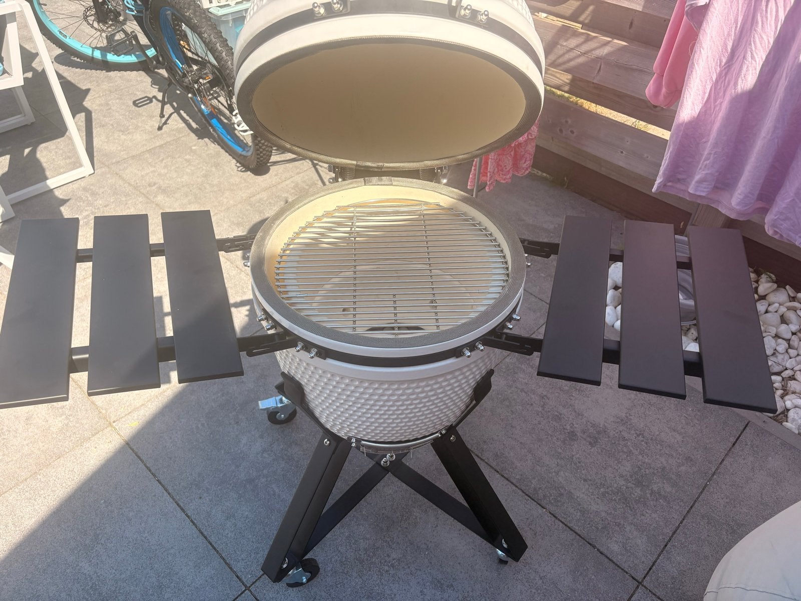 HEAT Premium Fyregg 18 Kamado Barbecue 38cm, Ophalen, Nieuw