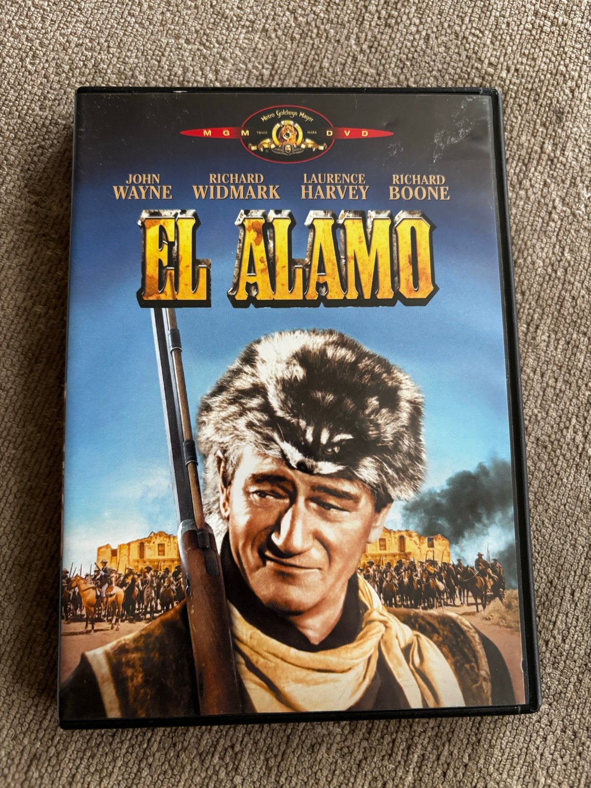El Alamo DVD - Klassieke Western met John Wayne, Alle leeftijden, Ophalen of Verzenden, Spaans, Gebruikt