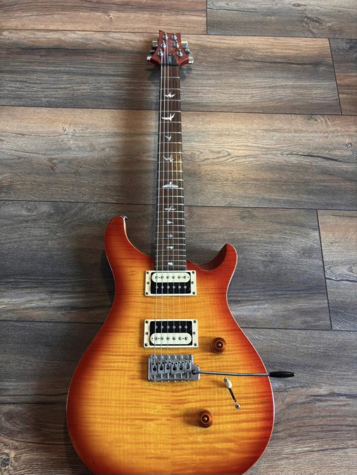 PRS Se Custom 24 Sunburst., Ophalen, Zo goed als nieuw, Solid body, Paul Reed Smith