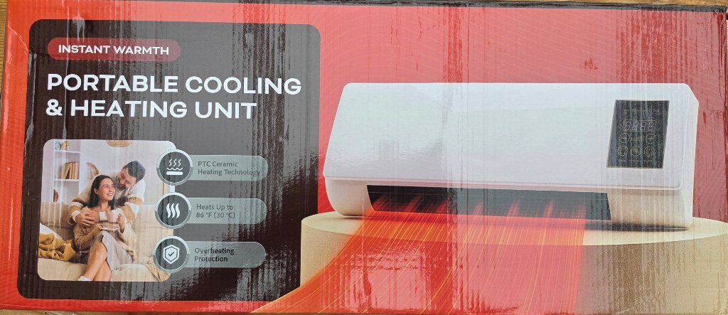 Portable cooling & heater unit, Ophalen, Nieuw