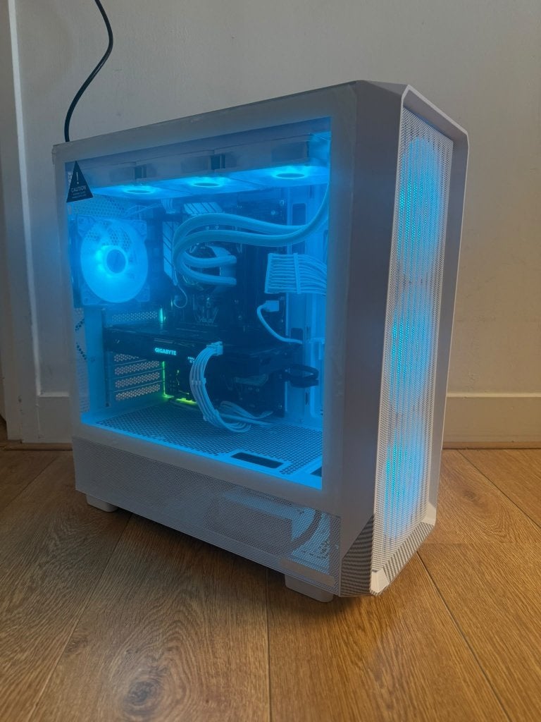 Game PC Ryzen 5 2600 GTX 1060 6GB - WATERGEKOELD 16GB RAM, Computers en Software, Zelf gebouwde pc, Zo goed als nieuw, Gaming