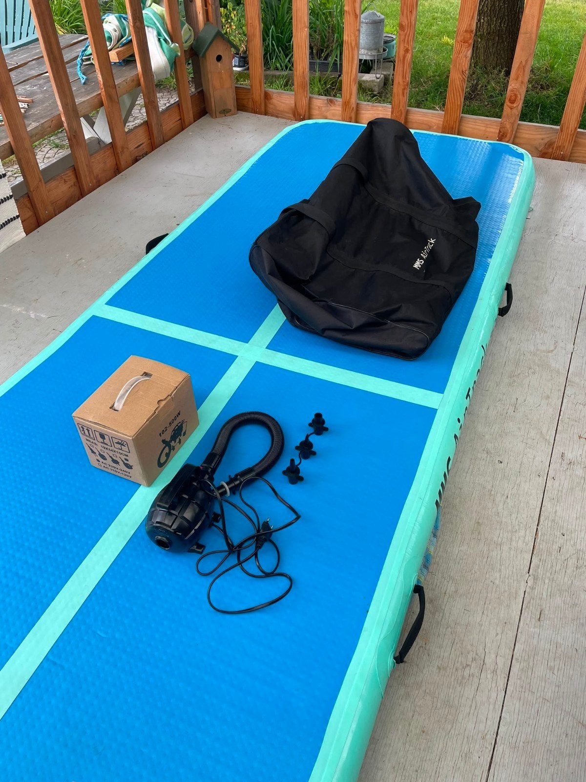airtrack (MMS), Ophalen, Zo goed als nieuw