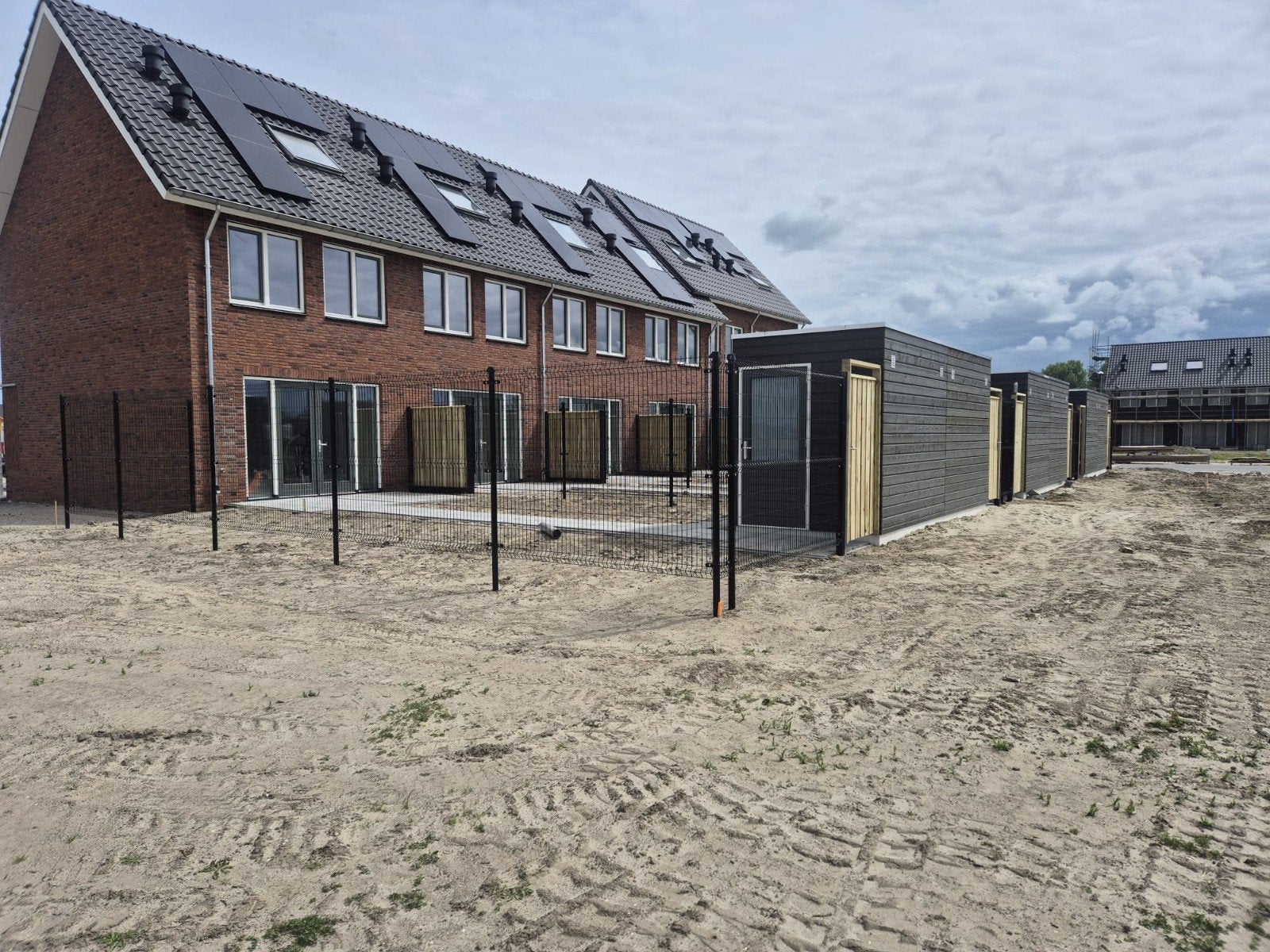 ZWART DUBBELSTAAFS HEKWERK – VERKOOP & PLAATSING, Tuin en Terras, Ophalen of Verzenden, Nieuw, IJzer