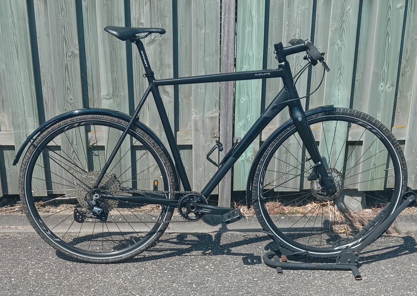 MMR Hero herenfiets XL met Shimano Deore en schijfremmen, Gebruikt, Versnellingen, 57 tot 61 cm, Schijfrem