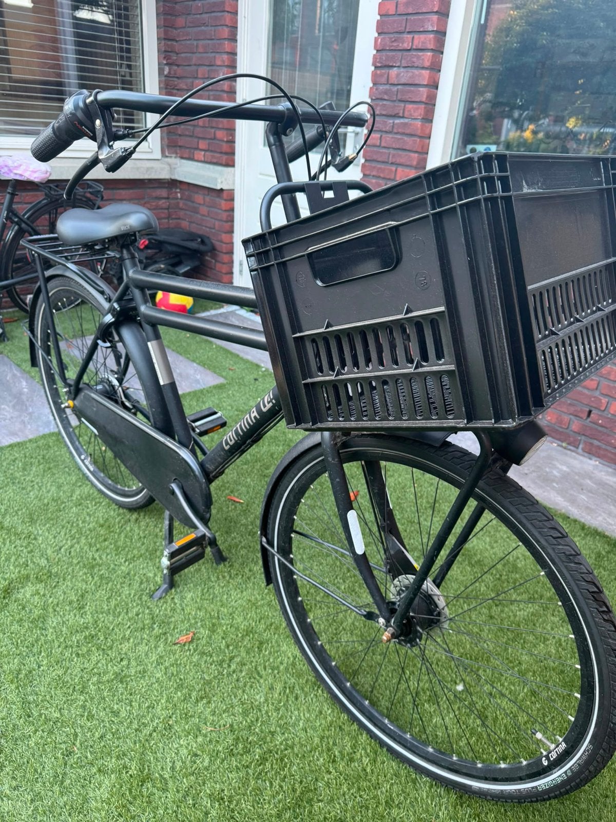 Cortina fiets heren, Fietsen en Brommers, Fietsen | Heren | Herenfietsen, Versnellingen, Zo goed als nieuw, 53 tot 57 cm, Ophalen