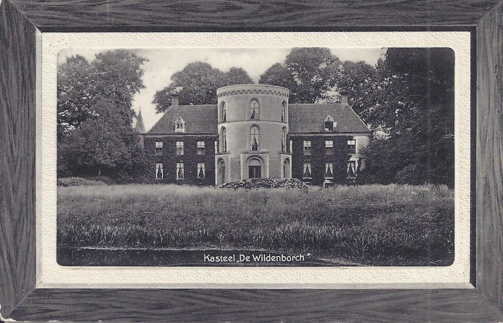 Lochem Kasteel Wildenborch uit 1912 -- Ansichtkaart ( B698 ), Ophalen of Verzenden, Voor 1920, Gelopen, Gelderland