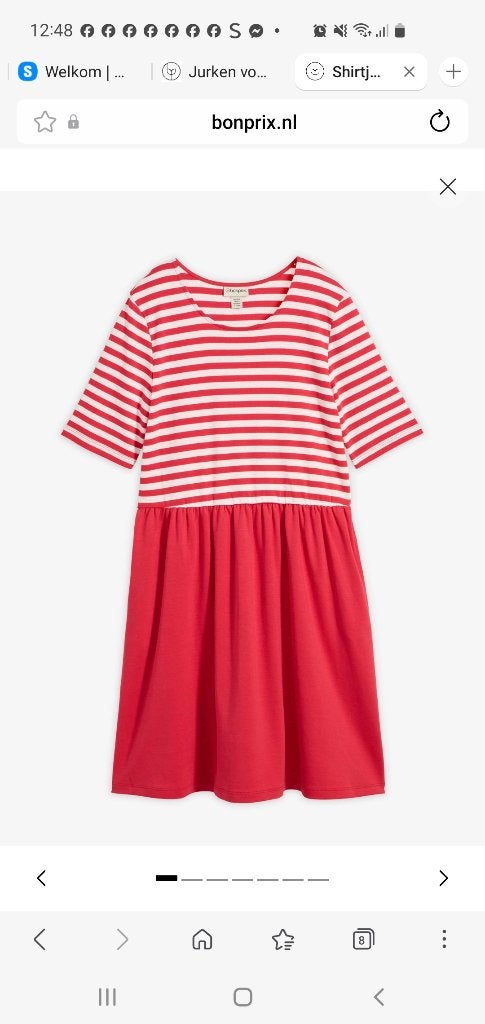 Jurken maat 54 nieuw, Kleding | Dames, Grote Maten, Ophalen of Verzenden, Zo goed als nieuw, Jurk