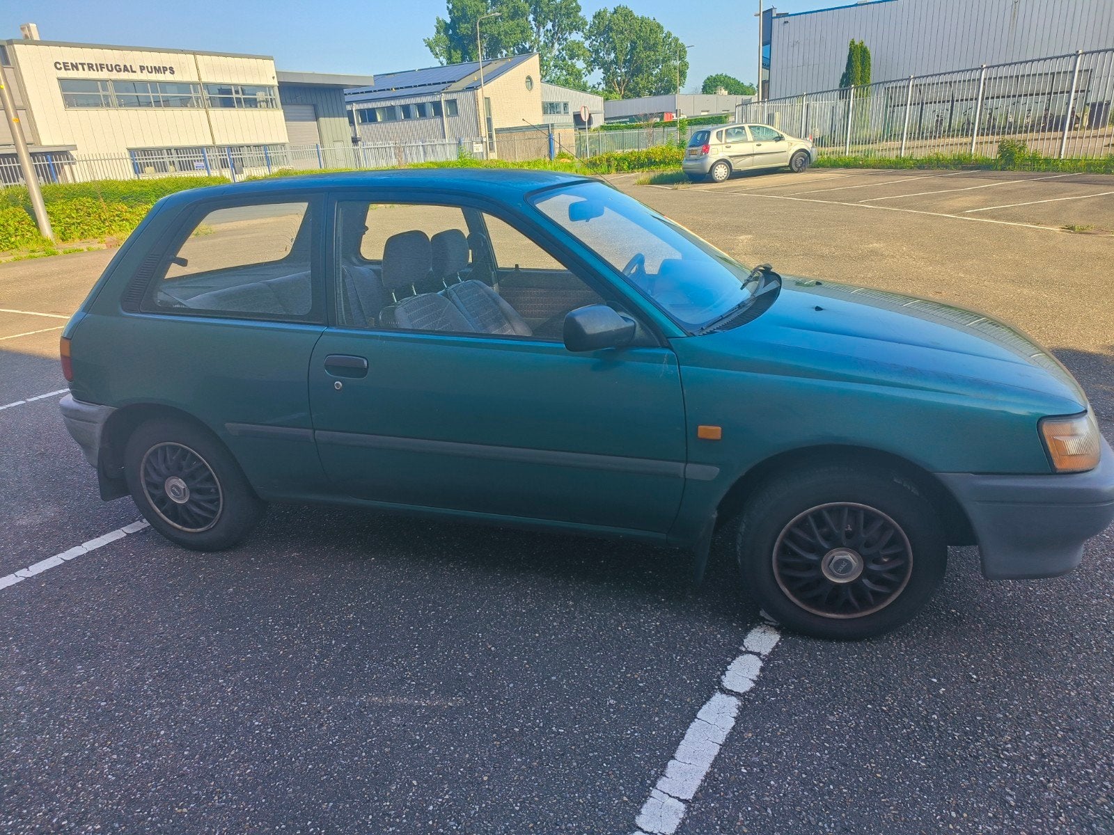 Toyota Starlet 1.3 XLI 12V E2 1993 Groen, Auto's, Toyota, 4 cilinders, Origineel Nederlands, Handgeschakeld, Particulier