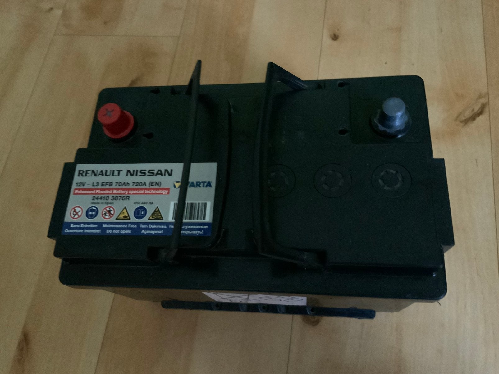 12V 70Ah 720A accu, Ophalen, Gebruikt, Overige automerken