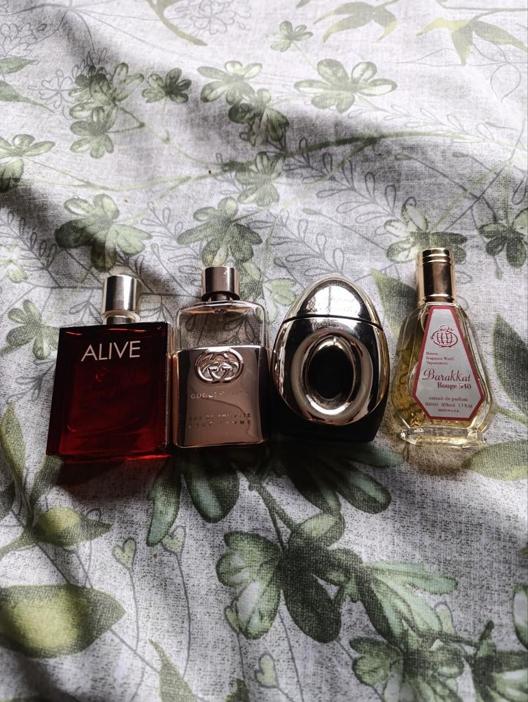 Diverse parfums: Hugo Boss, Gucci, Mugler, Barrakkat, Ophalen of Verzenden, Gebruikt