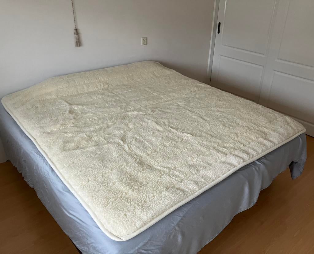 Capas Merino Woltopper, Ophalen, Beige, Overige typen, Tweepersoons