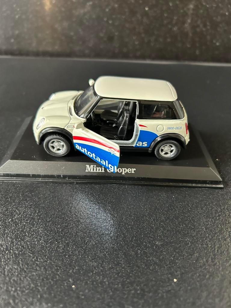 Mini Cooper Autotaalglas modelauto, Ophalen of Verzenden, Zo goed als nieuw, Auto, Overige merken