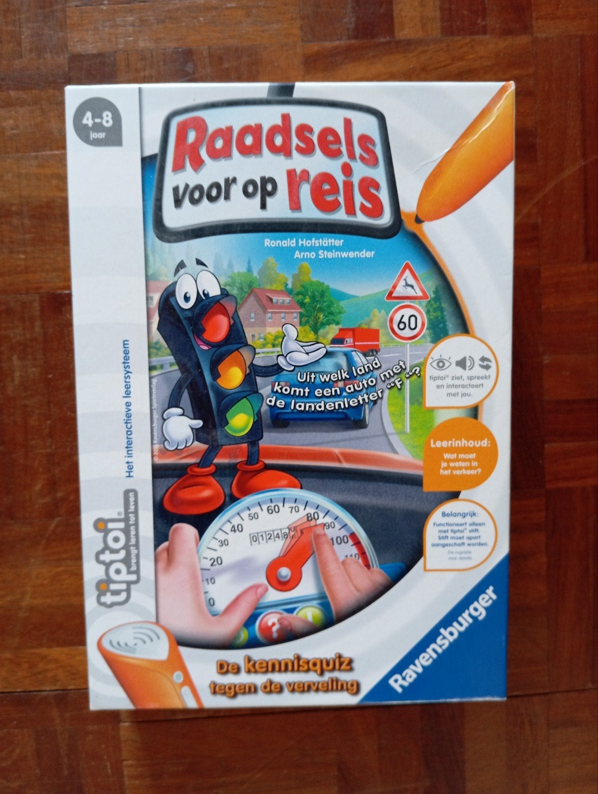 Tiptoi Raadsels voor op Reis - Interactief Leersysteem, Ophalen, Een of twee spelers, Zo goed als nieuw, Ravensburger